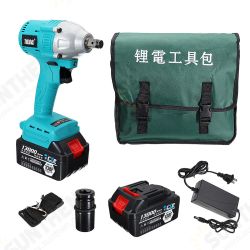Multifunctional Brushless Electric Wrench Lithium Power Wrench 350Nm Wrench Tool Kit Multifunctional Brushless Electric Wrench Lithium Power Wrench 350Nm Wrench Tool Kit