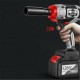 380N.M Brushless Electric Impact Wrench Adjustable Speed Regulation With 6.0Ah Lithium Battery and Charger