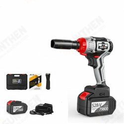 380N.M Brushless Electric Impact Wrench Adjustable Speed Regulation With 6.0Ah Lithium Battery and Charger 380N.M Brushless Electric Impact Wrench Adjustable Speed Regulation With 6.0Ah Lithium Battery and Charger