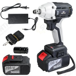 380N.M Brushless Electric Impact Wrench Adjustable Speed Regulation with 4.0/6.0Ah Lithium Battery and Charger 380N.M Brushless Electric Impact Wrench Adjustable Speed Regulation with 4.0/6.0Ah Lithium Battery and Charger
