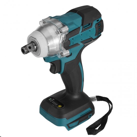 Upgrade 4 Speed Brushless Cordless Electric Impact Wrench Rechargeable 1/2 inch Wrench Power Tools for Makita 18V Battery