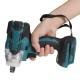 Upgrade 4 Speed Brushless Cordless Electric Impact Wrench Rechargeable 1/2 inch Wrench Power Tools for Makita 18V Battery