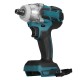 Upgrade 4 Speed Brushless Cordless Electric Impact Wrench Rechargeable 1/2 inch Wrench Power Tools for Makita 18V Battery