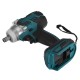 Upgrade 4 Speed Brushless Cordless Electric Impact Wrench Rechargeable 1/2 inch Wrench Power Tools for Makita 18V Battery