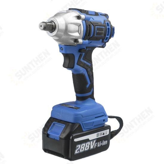 288VF 1/2inch 320N.M Electric Wrench Cordless Brushless Impact Wrench With 2/1/0 Battery Also For Makita Battery