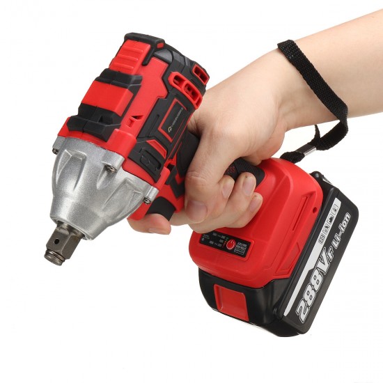 288VF 1/2inch 320N.M Electric Wrench Cordless Brushless Impact Wrench With 2/1/0 Battery Also For Makita Battery