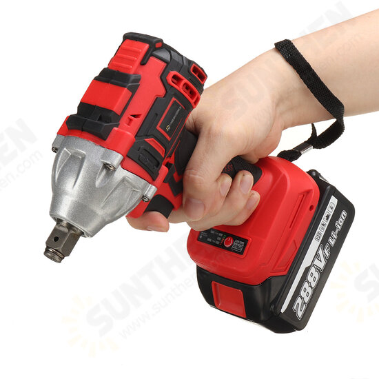 288VF 1/2inch 320N.M Electric Wrench Cordless Brushless Impact Wrench With 2/1/0 Battery Also For Makita Battery