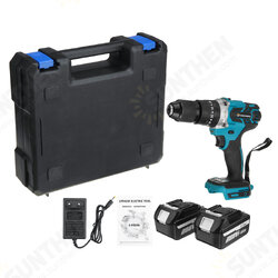 288VF 3 In 1 Cordless Electric Impact Drill Driver Brushless Driver Drill Hammer with EU Plug LED Working Light 288VF 3 In 1 Cordless Electric Impact Drill Driver Brushless Driver Drill Hammer with EU Plug LED Working Light