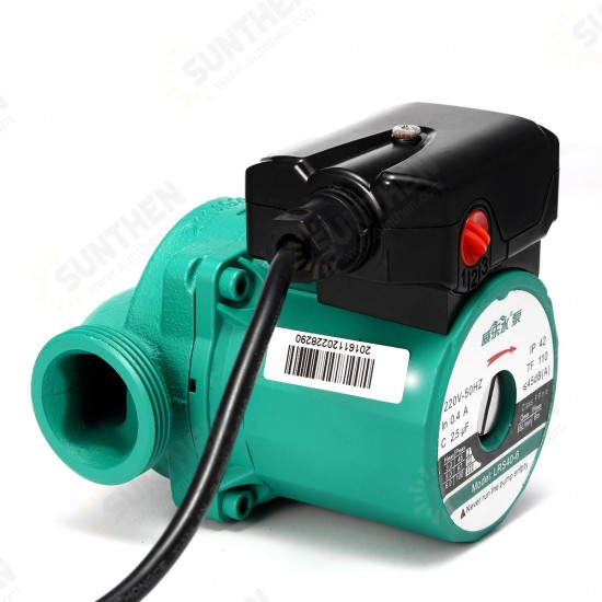 100W 1.5Inch BSP Hot Water Circulation Pump Circulator Pump For Heater System