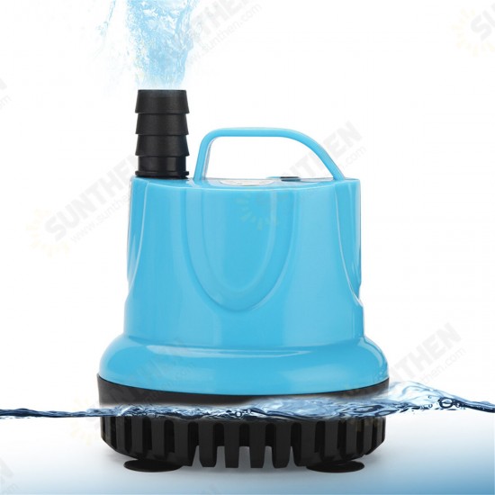 10/18/25/45/60/85/105W Ultra-quiet Submersible Water Fountain Pump Filter Waterproof Aquarium Tank Fountain