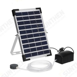 10V 5W Solar Panel Fish Tank Oxygenator Aquarium Oxygen Aerator Pond Fishing Air Pump W/ Pipe & Bubble Stone 10V 5W Solar Panel Fish Tank Oxygenator Aquarium Oxygen Aerator Pond Fishing Air Pump W/ Pipe & Bubble Stone