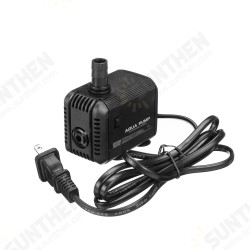 110V 500/800/1200/1500L/H Ultra-quiet Water Pump Mini Electric Submersible Pumps Water Volume Adjustable Pump 110V 500/800/1200/1500L/H Ultra-quiet Water Pump Mini Electric Submersible Pumps Water Volume Adjustable Pump