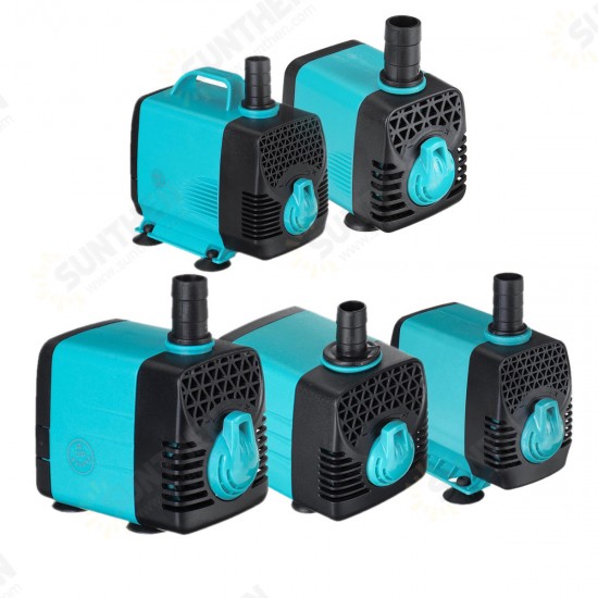 110V 60HZ Submersible Pump 600-3000L/H 200cm Ultra-quiet Water Pump Fountain Pump with Power Cord For Fish Tank Pond