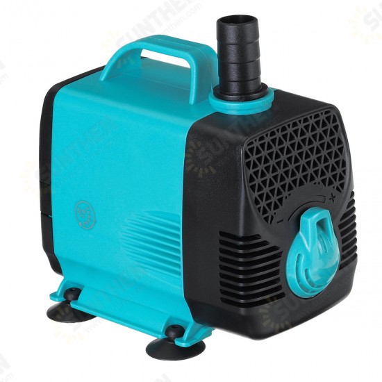 110V 60HZ Submersible Pump 600-3000L/H 200cm Ultra-quiet Water Pump Fountain Pump with Power Cord For Fish Tank Pond