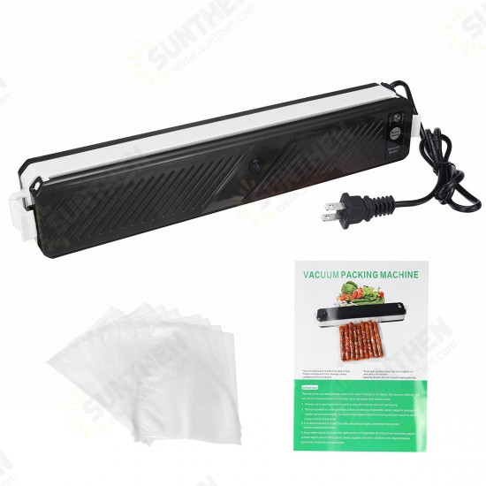 110V Vacuum Packing Machine Sealer Food Saver Meal Fresh Saver Vacuum Sealer Food Preservation