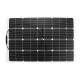 120W 18V Monocrystalline Silicon Semi-flexible Solar Panel Battery Charger with MC4Connector