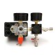 125PSI Air Compressor Pressure Valve Switch Control Manifold Regulator Gauges
