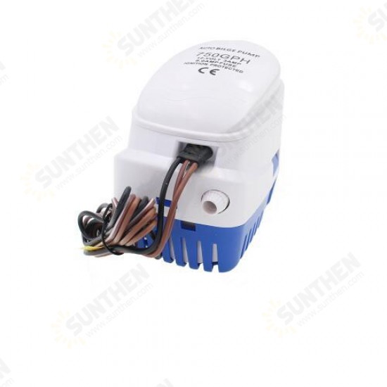 12V 24V 750GPH Automatic Water Bilge Pump For Boat Submersible Auto Pump With Float Switch Marine / Bait Tank / Fish