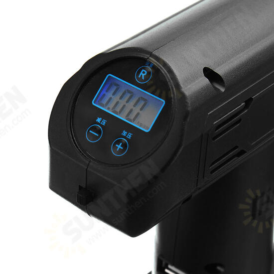 12V Air Compressor Portable Electric Rechargeable Pump Cordless Power Inflator with USB