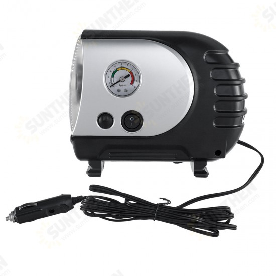 12V Auto Car Tire Inflator Pump Tyre Air Compressor Portable Heavy Duty Digital Display Tire Inflator Air Pump