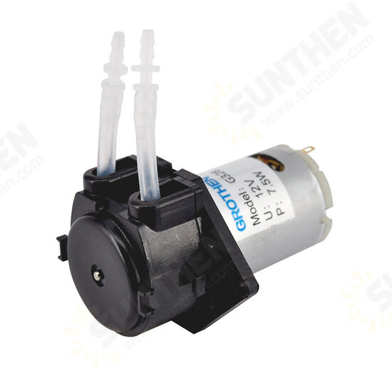 12V Micro Peristaltic Pump Water Pumps DC Self-priming Pump Metering Pumps