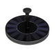 1.4W Solar Bird Bath Pump Fountain Solar Powered Fountain Floating Birdbath Water Pumps