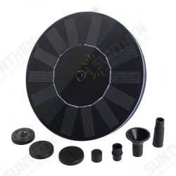 1.4W Solar Bird Bath Pump Fountain Solar Powered Fountain Floating Birdbath Water Pumps 1.4W Solar Bird Bath Pump Fountain Solar Powered Fountain Floating Birdbath Water Pumps