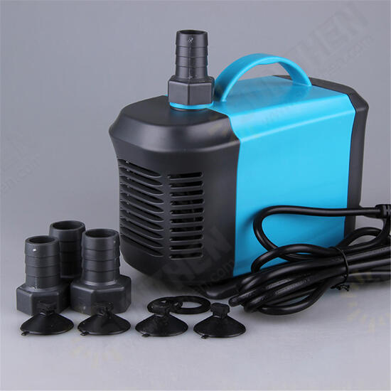 1500~6500L/H Submersible Aquarium Oxygen Pump Pond Fish Tank Silent Water Filter