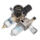 150Psi Manual Pneumatic Air Pressure Filter Regulator Compressor Oil Water Separator