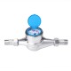 15/20mm Steel Wet Cold Water Flow Meter Measuring Tap Table Counter Home Garden Tools