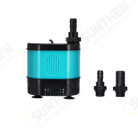 15/25/40/60/90/105W 360° Submersible Bottom Sunction Water Pump Prevent Dry Burning