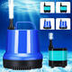 15/25/40/60/90/105W 360° Submersible Bottom Sunction Water Pump Prevent Dry Burning