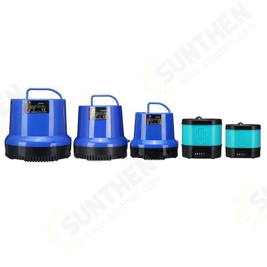 15/25/40/60/90/105W 360° Submersible Bottom Sunction Water Pump Prevent Dry Burning