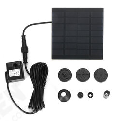 180 L/h 1.2W Solar Power Water Pump Fountain Bird Bath Pond Submersible Pump 180 L/h 1.2W Solar Power Water Pump Fountain Bird Bath Pond Submersible Pump