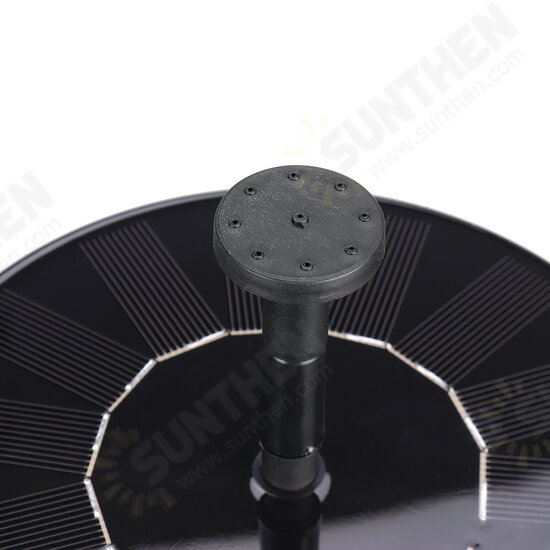 180L/H 1.2W 7V Solar Water Panel Power Fountain Pump Garden Pond Watering Submersible Water Pump