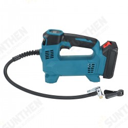 18V 120psi 830kpa Portable Electric Air Pump LED Light Outdoor Usage for Makita 18V Battery with EU Plug 18V 120psi 830kpa Portable Electric Air Pump LED Light Outdoor Usage for Makita 18V Battery with EU Plug