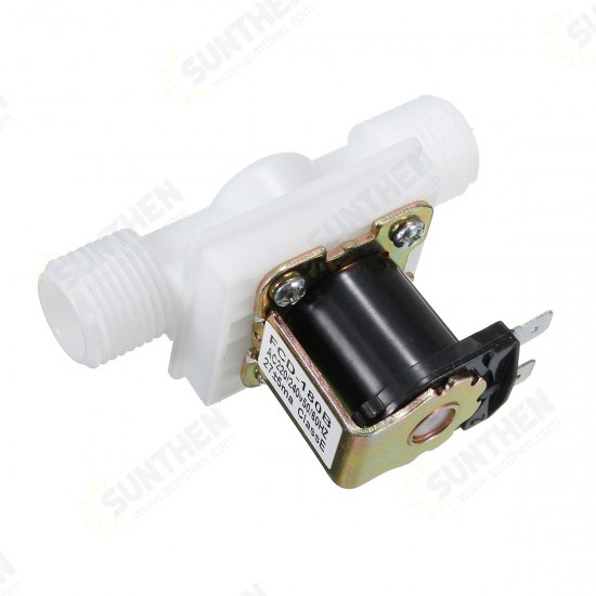 220V 1/2inch N/C Normally Closed Electric Solenoid Valve Water Air Inlet Flow Switch 220V 1/2inch N/C Normally Closed Electric Solenoid Valve Water Air Inlet Flow Switch