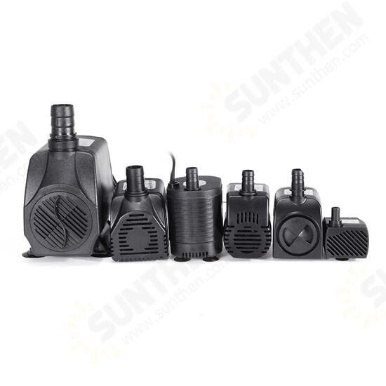 220V 4-75W Submersible Water Pump Silent Long-lasting Aquarium Pond Fish Tank Filter Water Pump