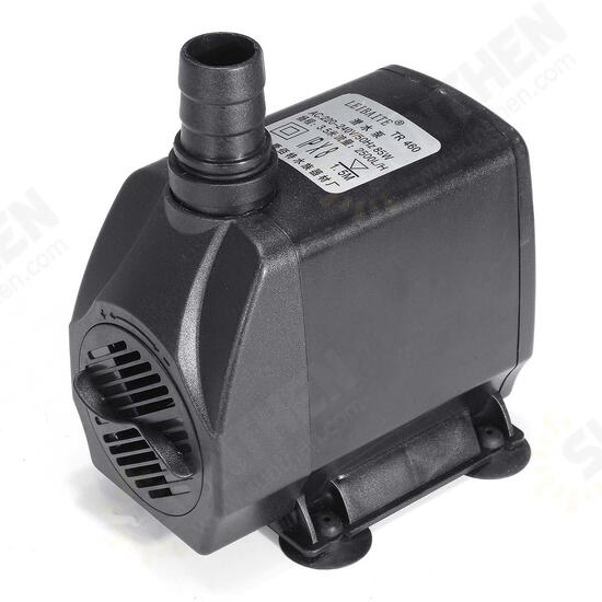 220V 4-75W Submersible Water Pump Silent Long-lasting Aquarium Pond Fish Tank Filter Water Pump