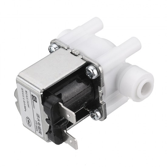24V 1/4 Inch RO Water Purifier Inlet Water Solenoid Valve 2 Electromagnetic Valve for RO Reverse Osmosis Pure System