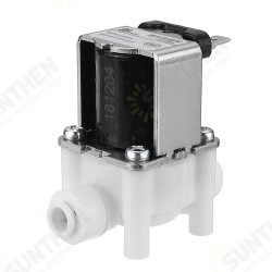 24V 1/4 Inch RO Water Purifier Inlet Water Solenoid Valve 2 Electromagnetic Valve for RO Reverse Osmosis Pure System 24V 1/4 Inch RO Water Purifier Inlet Water Solenoid Valve 2 Electromagnetic Valve for RO Reverse Osmosis Pure System