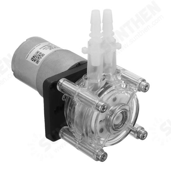 24V 400ml/min Peristaltic Pump Tube Dosing Vacuum Aquarium Lab Analytical Water