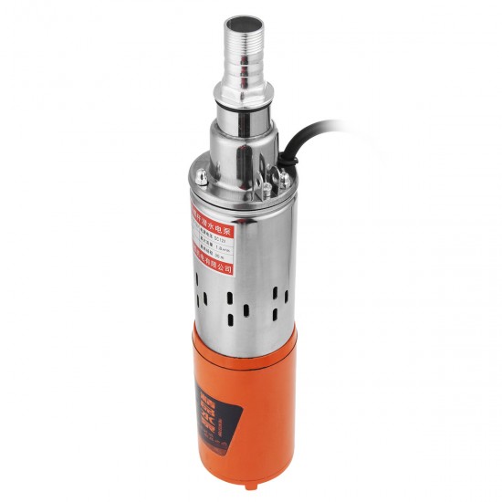 250W 12V/24V/48V Submersible Water Pump Portable Stainless Steel Water Pumping Device