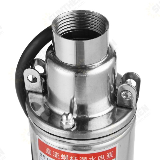 250W 12V/24V/48V Submersible Water Pump Portable Stainless Steel Water Pumping Device