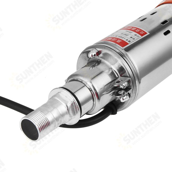 250W 12V/24V/48V Submersible Water Pump Portable Stainless Steel Water Pumping Device