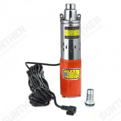 250W 12V/24V/48V Submersible Water Pump Portable Stainless Steel Water Pumping Device