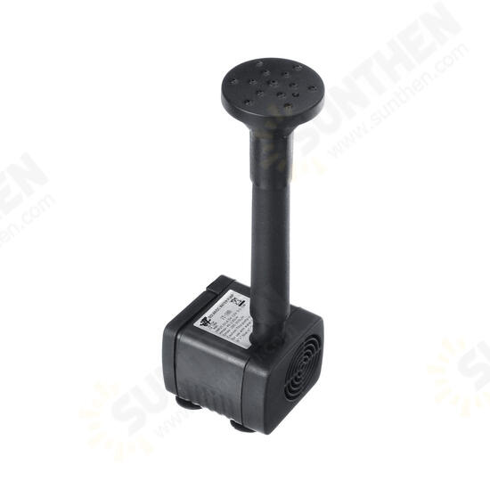 2W Solar Fountain Submersible Solar Water Pump Garden Fountain Submersible Pump with Suckers