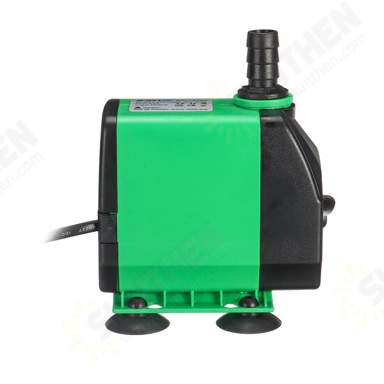 3-75W Adjustable Submersible Water Pump Quiet Detachable Aquarium Fish Pond Tank Fountain Water Pump with Suction Cups 3-75W Adjustable Submersible Water Pump Quiet Detachable Aquarium Fish Pond Tank Fountain Water Pump with Suction Cups