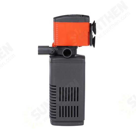 3 IN 1 18/25/30/40W Aquarium Water Pump Submersible Fish Tank Tropical Marine Water Pump