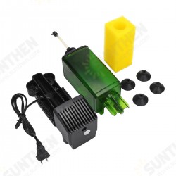 3 in 1 Internal Filter Pump Submersible Fish Tank Aquarium Oxygen Pump